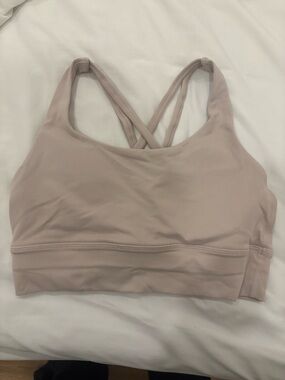 Light Lavender Crisscross-Back Sports Bra